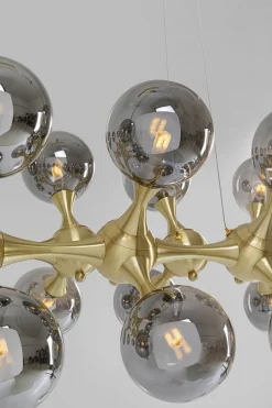 KARE Hängeleuchte Atomic Balls Brass 140cm Outlet