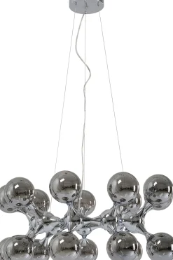 KARE Hängeleuchte Atomic Balls Silber Ø74cm Outlet