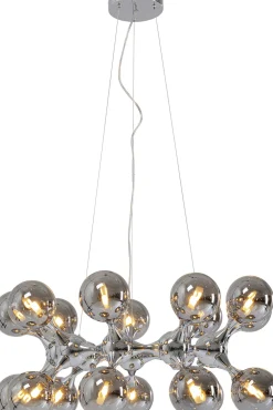 KARE Hängeleuchte Atomic Balls Silber Ø74cm Outlet