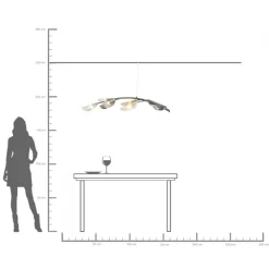 KARE Hängeleuchte Branch 135cm Sale
