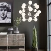 KARE Hängeleuchte Bulb Fiction 20 Silber Ø102cm New