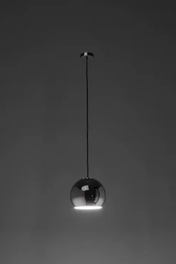 KARE Hängeleuchte Caldaia Silber Ø25cm New