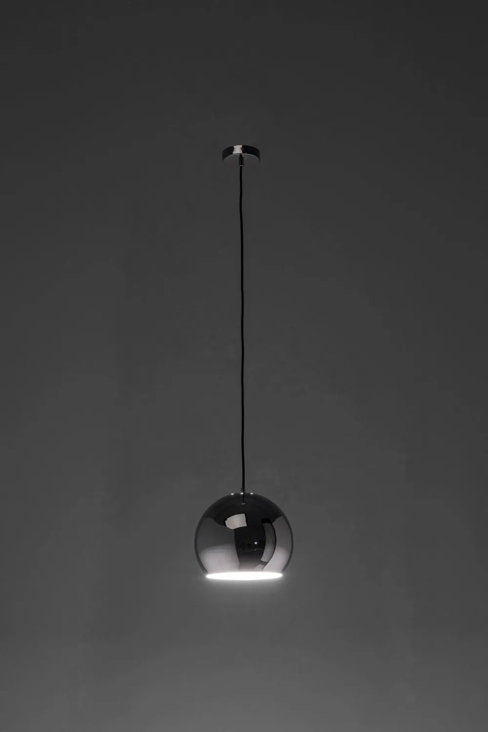 KARE Hängeleuchte Caldaia Silber Ø25cm New