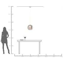 KARE Hängeleuchte Caldaia Silber Ø35cm Discount