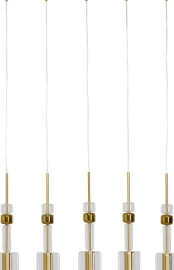 KARE Hängeleuchte Candy Bar Gold 103cm Discount