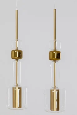 KARE Hängeleuchte Candy Bar Gold 103cm Discount