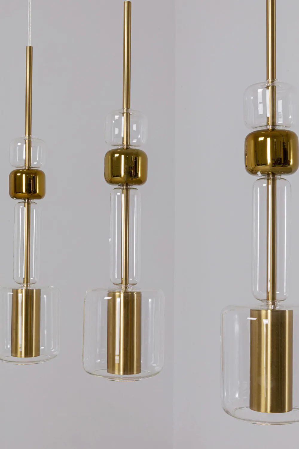 KARE Hängeleuchte Candy Bar Gold 70cm Outlet