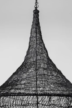 KARE Hängeleuchte Cocoon Schwarz Ø89cm