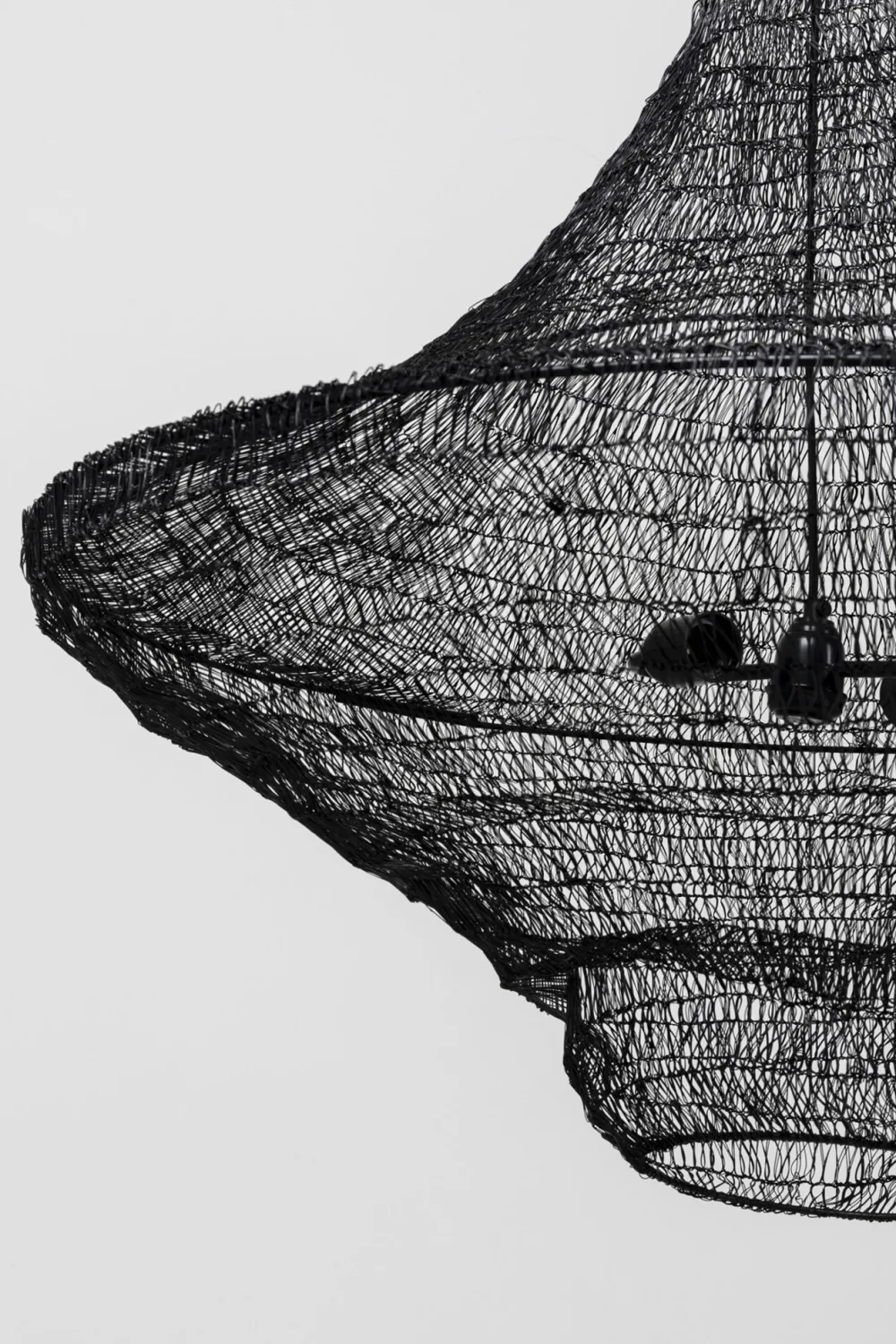 KARE Hängeleuchte Cocoon Schwarz Ø89cm