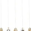 KARE Hängeleuchte Diamond Fever Dining Brass 110cm