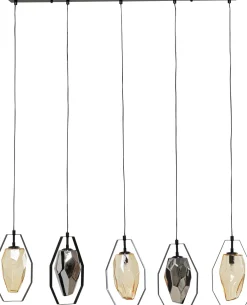 KARE Hängeleuchte Diamond Fever Dining Schwarz 110cm Best