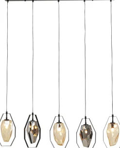 KARE Hängeleuchte Diamond Fever Dining Schwarz 110cm Best