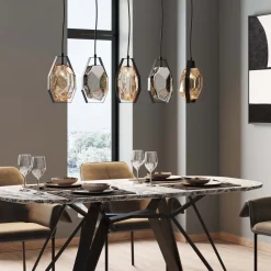 KARE Hängeleuchte Diamond Fever Dining Schwarz 110cm Best