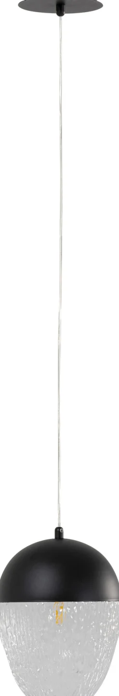 KARE Hängeleuchte Frozen Schwarz Matt Ø20cm Sale