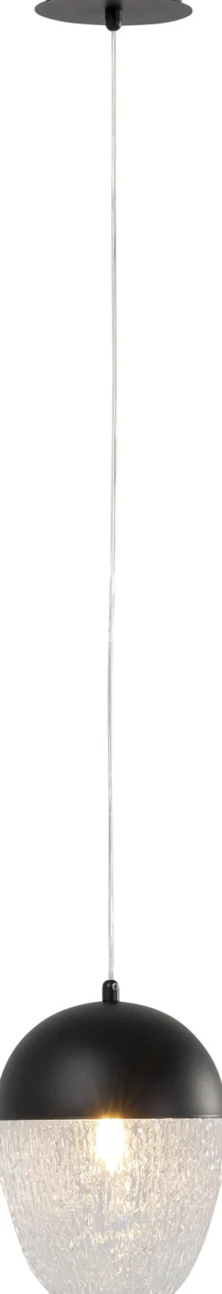 KARE Hängeleuchte Frozen Schwarz Matt Ø20cm Sale