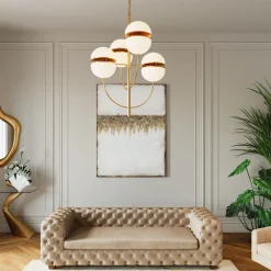 KARE Hängeleuchte Leisha Bunch Ø76cm New