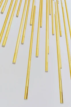 KARE Hängeleuchte Living Vegas Deluxe Brass LED Discount