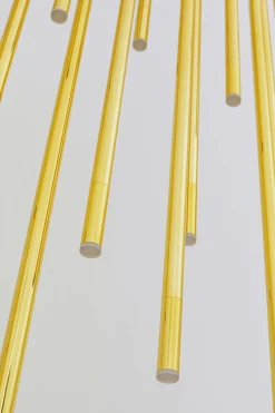 KARE Hängeleuchte Living Vegas Deluxe Brass LED Discount
