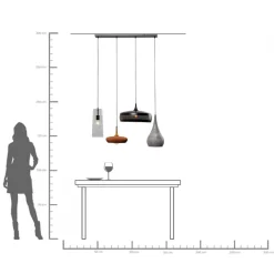 KARE Hängeleuchte Melange Dining 107cm Hot