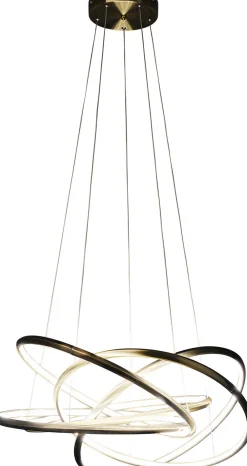 KARE Hängeleuchte Saturn LED Gold Big Outlet