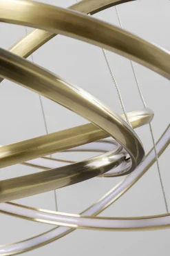 KARE Hängeleuchte Saturn LED Gold Big Outlet
