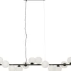 KARE Hängeleuchte Scala Balls Milky Schwarz 150cm Sale