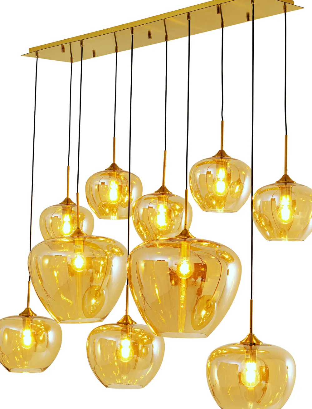 KARE Hängeleuchte Sphere Amber 160cm Online