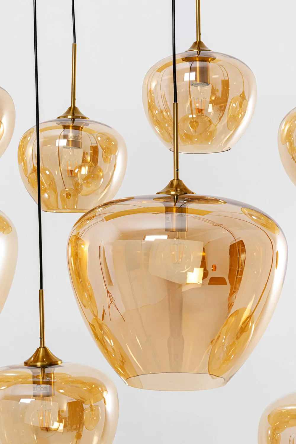 KARE Hängeleuchte Sphere Amber 160cm Online