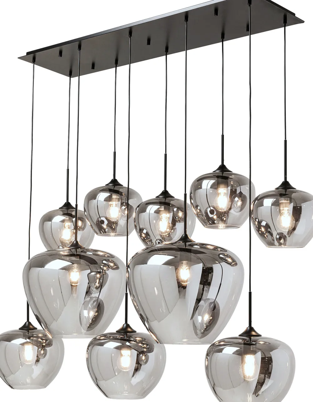 KARE Hängeleuchte Sphere Smoke 160cm Online