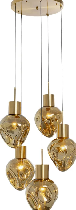 KARE Hängeleuchte Supernova Amber Cinque Ø50cm Clearance