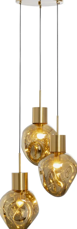KARE Hängeleuchte Supernova Amber Tre Ø45cm Sale