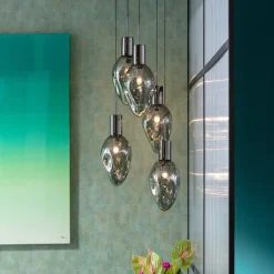 KARE Hängeleuchte Supernova Smoky Cinque Ø50cm Discount