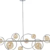KARE Hängeleuchte Universe Chrom 110cm Discount