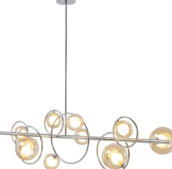 KARE Hängeleuchte Universe Chrom 110cm Discount