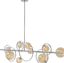 KARE Hängeleuchte Universe Chrom 110cm Discount