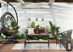 KARE Hängesessel Ibiza Braun Online