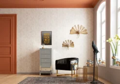 KARE Hochkommode Luxury 5 Schübe