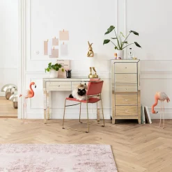 KARE Hochkommode Luxury Pearl 5 Schübe New