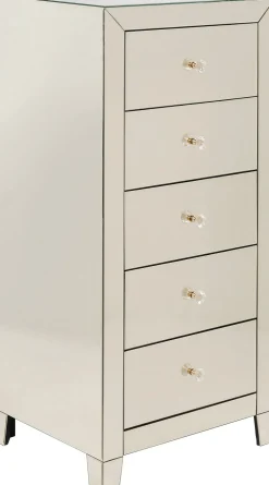 KARE Hochkommode Luxury Pearl 5 Schübe New