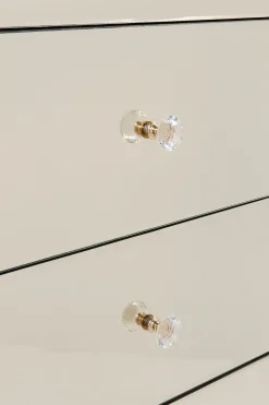 KARE Hochkommode Luxury Pearl 5 Schübe New
