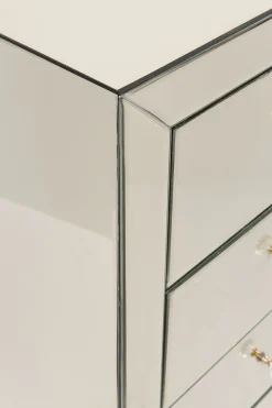 KARE Hochkommode Luxury Pearl 5 Schübe New