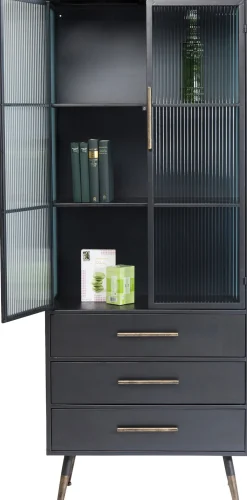 KARE Hochschrank La Gomera 2 Türen 3 Schübe Outlet
