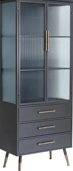 KARE Hochschrank La Gomera 2 Türen 3 Schübe Outlet