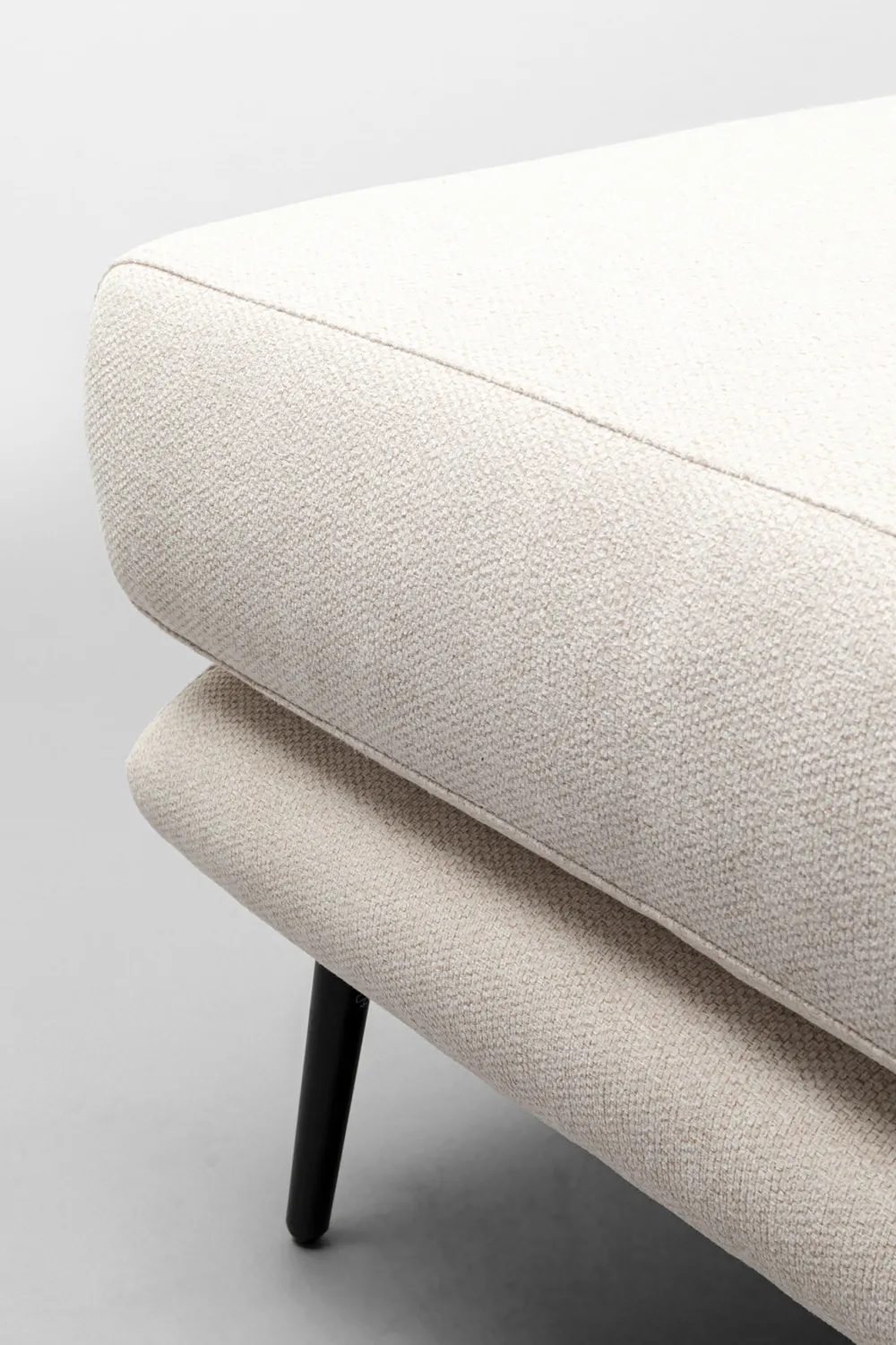 KARE Hocker Amalfi Creme 80x68cm