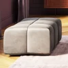 KARE Hocker Belami Velvet Grau