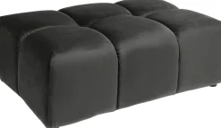 KARE Hocker Belami Velvet Grau