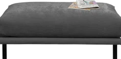 KARE Hocker Edna Grau 115x60cm Discount