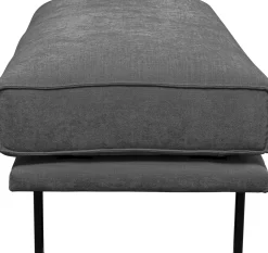 KARE Hocker Edna Grau 115x60cm Discount