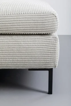 KARE Hocker Gianni Cord Grau Hot
