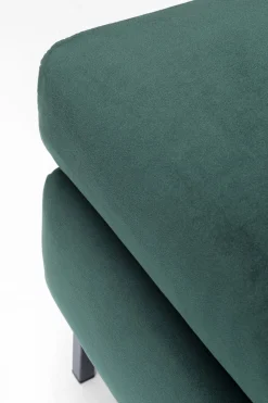KARE Hocker Gianni Velvet Dunkelgrün Clearance